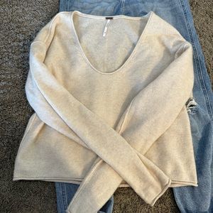 Free people cashmere sweater